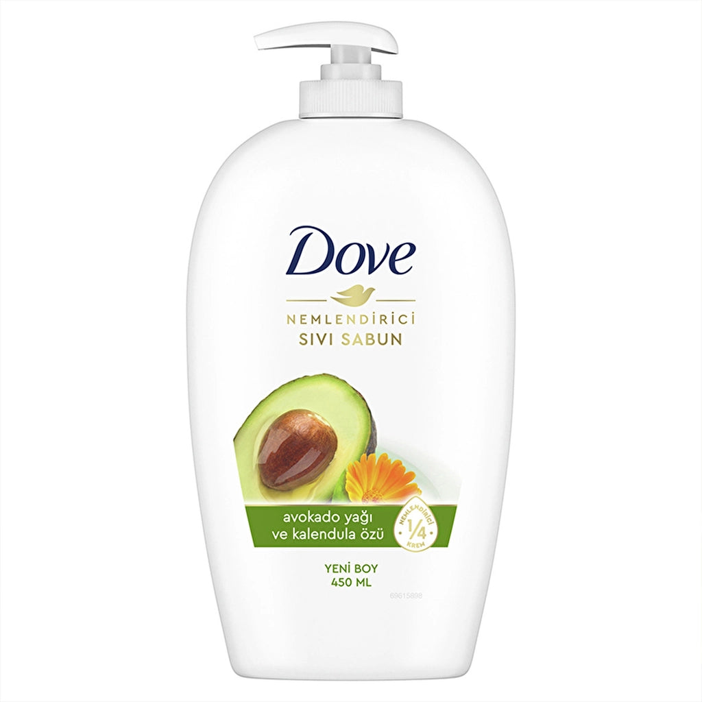 Dove Avocado Oil and Calendula Extract Liquid Soap 450 ml