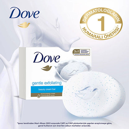 Dove Beauty Cream Bar Gentle Exfoliating Moisturizing Cream Soap 90 gr