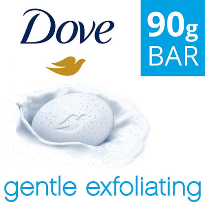 Dove Beauty Cream Bar Gentle Exfoliating Moisturizing Cream Soap 90 gr