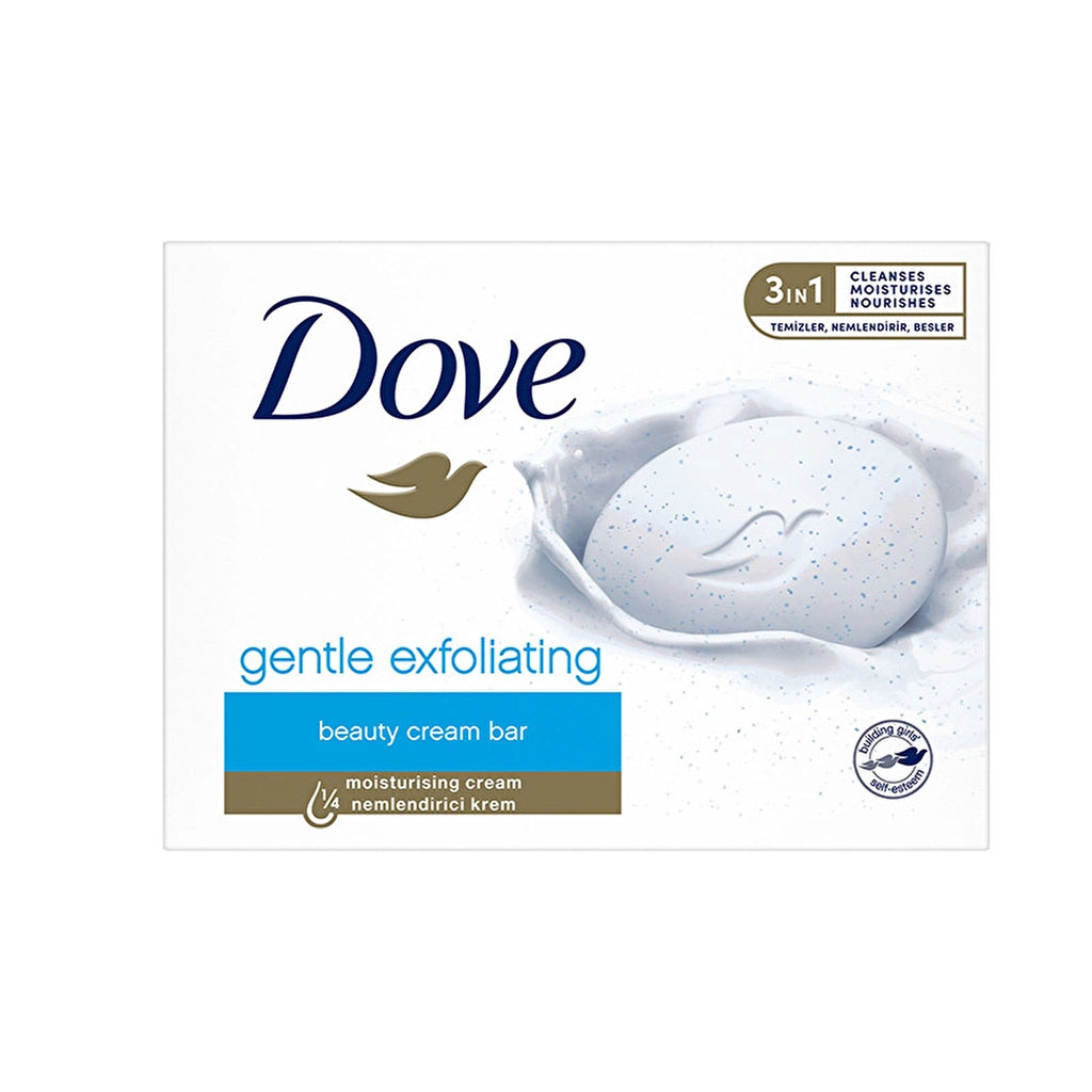 Dove Beauty Cream Bar Gentle Exfoliating Moisturizing Cream Soap 90 gr