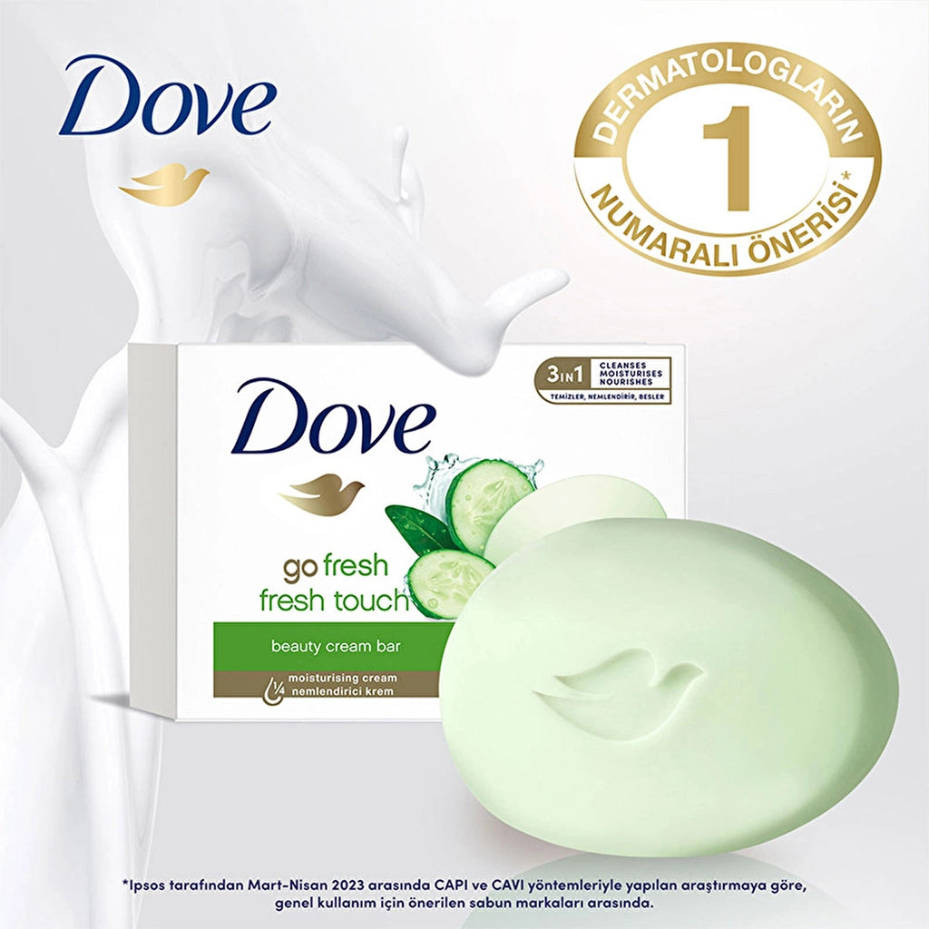 Dove Beauty Cream Bar Go Fresh Fresh Touch Moisturizing Cream Soap 90 gr