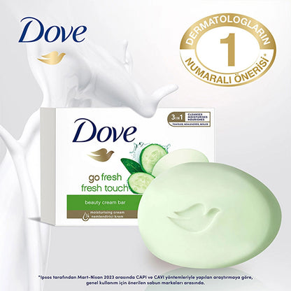 Dove Beauty Cream Bar Go Fresh Fresh Touch Moisturizing Cream Soap 90 gr