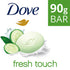Dove Beauty Cream Bar Go Fresh Fresh Touch Moisturizing Cream Soap 90 gr