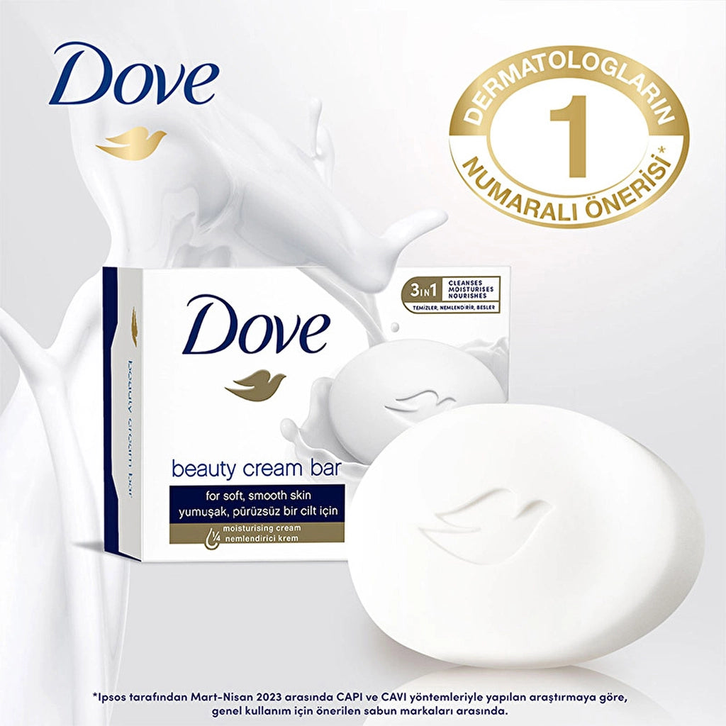Dove Beauty Cream Bar Original Moisturizing Cream Soap for Soft and Smooth Skin 90 gr