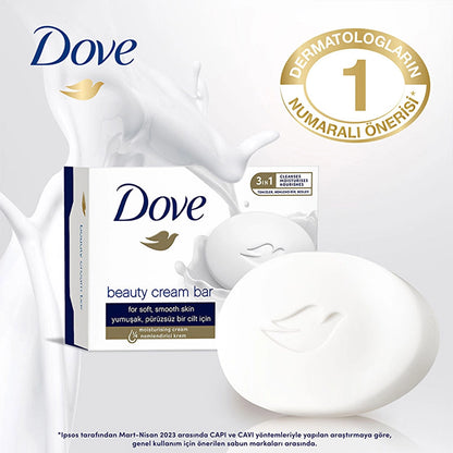 Dove Beauty Cream Bar Original Moisturizing Cream Soap for Soft and Smooth Skin 90 gr