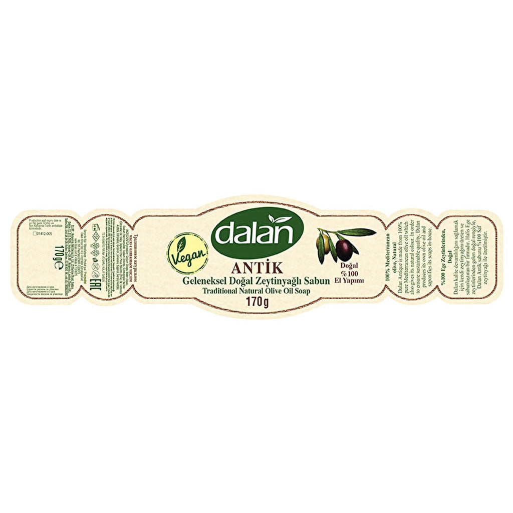Dalan Antique Olive Oil Soap 170 gr