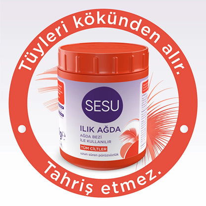 Sesu Warm Wax Orange 250 gr