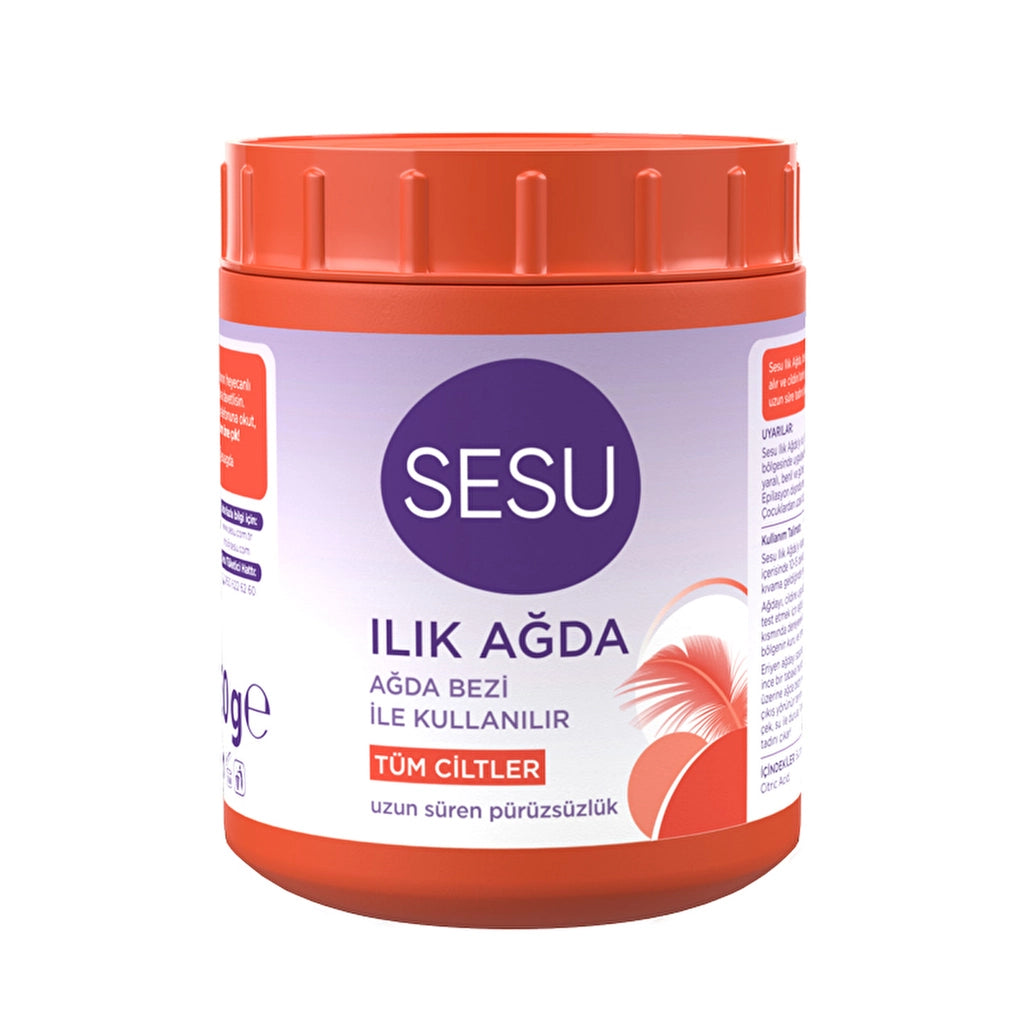 Sesu Warm Wax Orange 250 gr