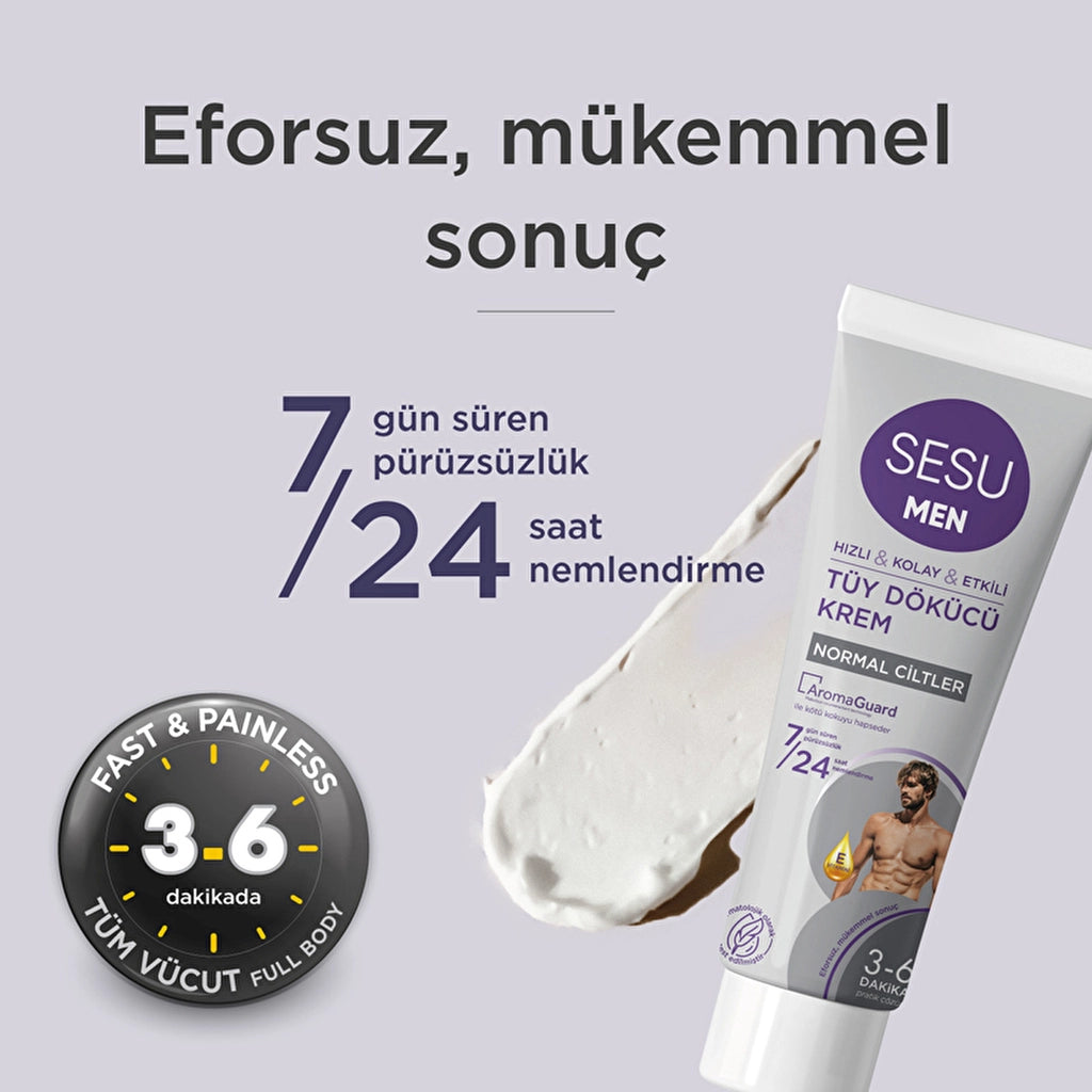 Sesu Depilatory Cream For Men 100 ml