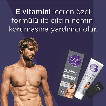 Sesu Depilatory Cream For Men 100 ml