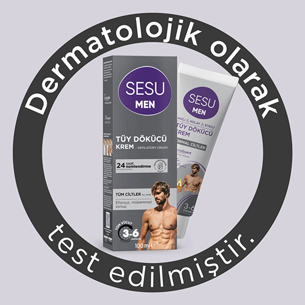 Sesu Depilatory Cream For Men 100 ml