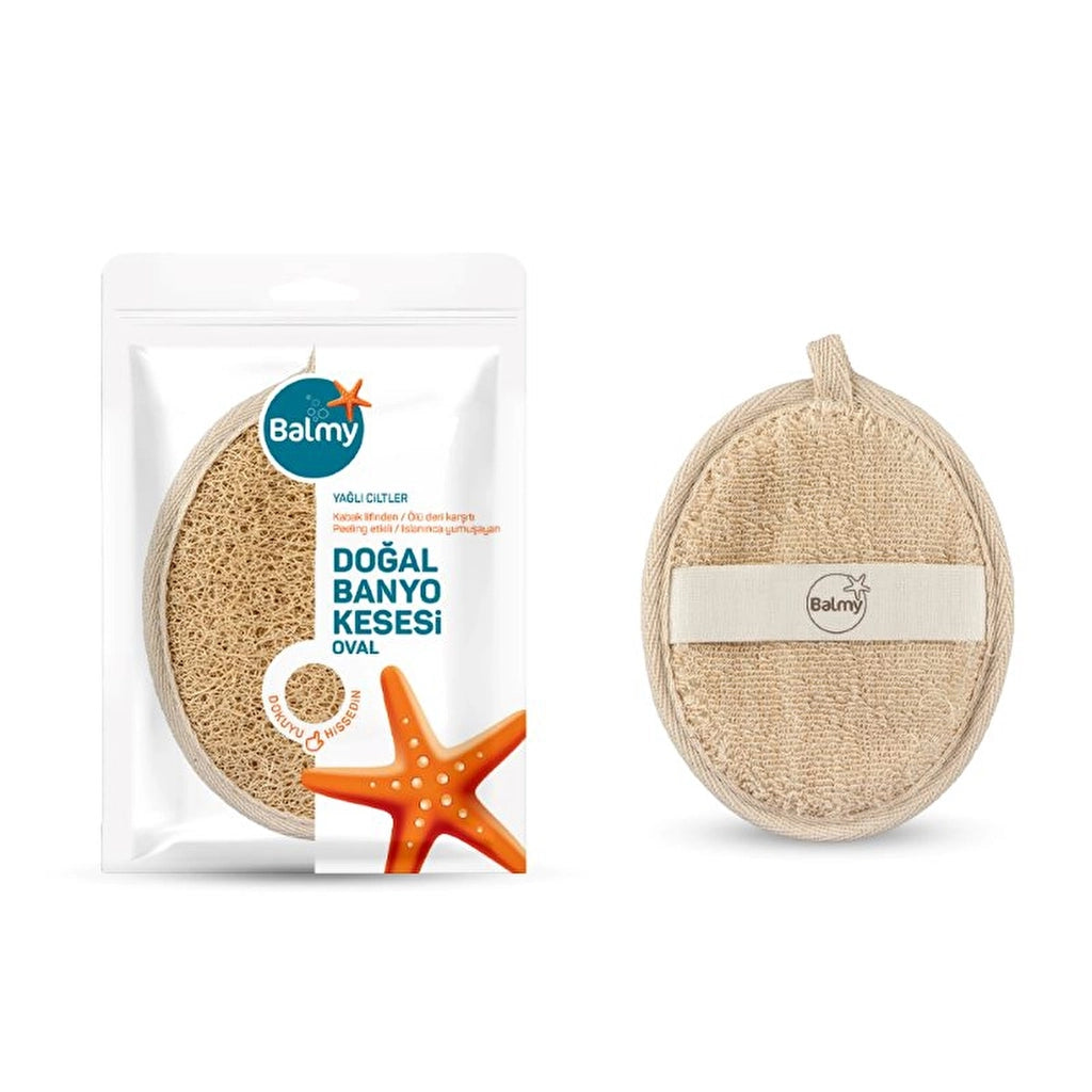Balmy Pumpkin Oval Bath Scrub