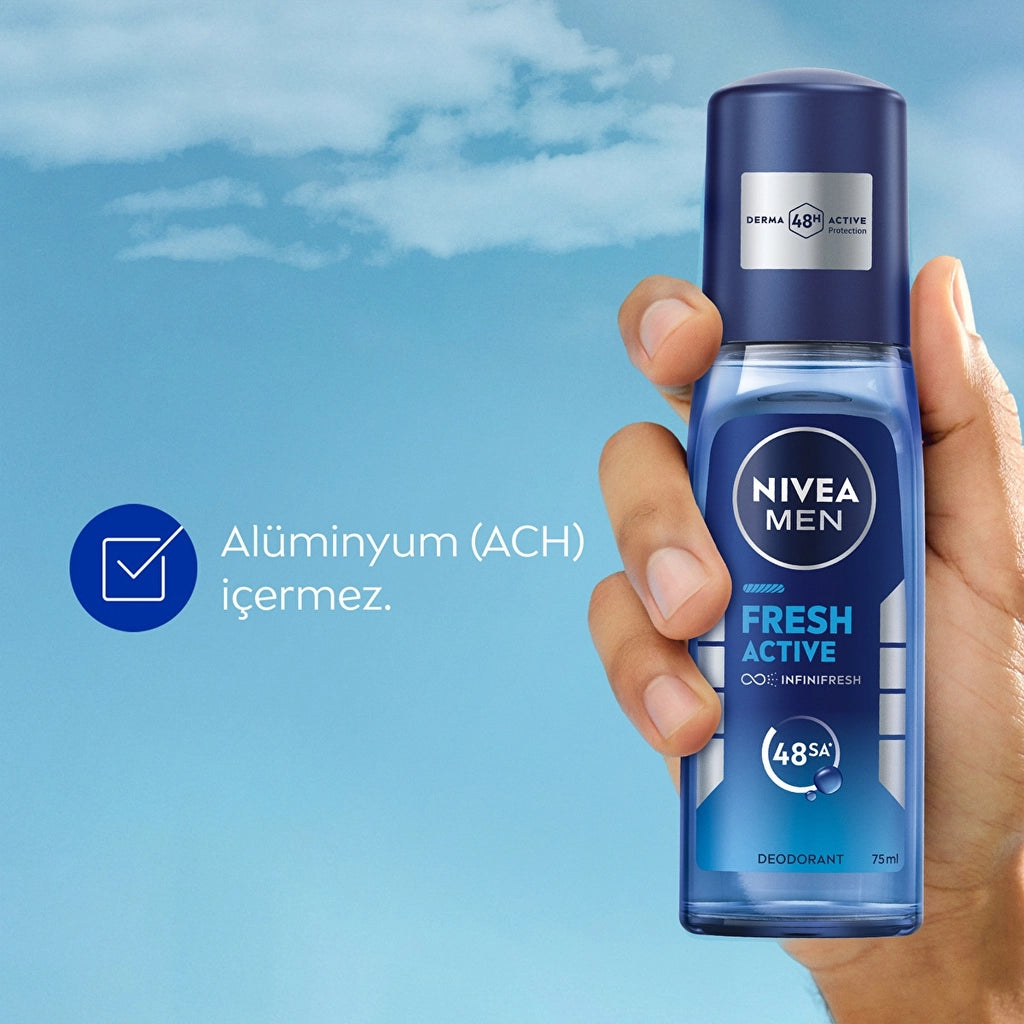 Nivea Men Pump Spray Deodorant 75 ml