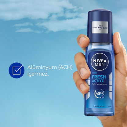 Nivea Men Pump Spray Deodorant 75 ml