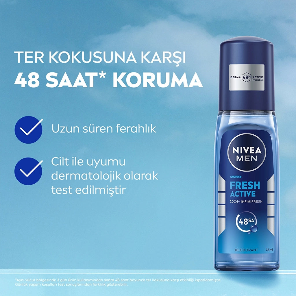 Nivea Men Pump Spray Deodorant 75 ml