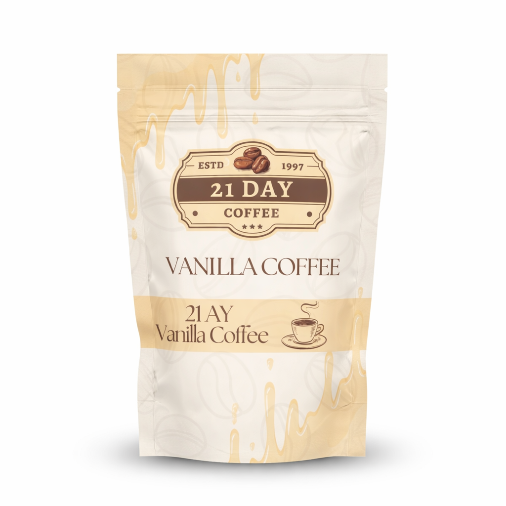 21DAY Inulin &amp; Bromelain Coffee 100 g vanilla