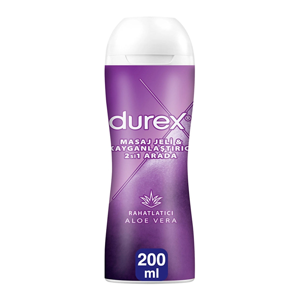 Durex 2in1 Aloe Vera Massage Gel 200 ml