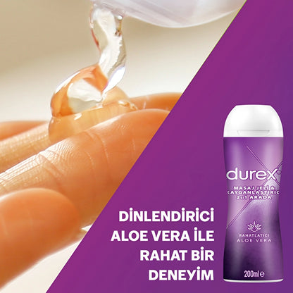 Durex 2in1 Aloe Vera Massage Gel 200 ml