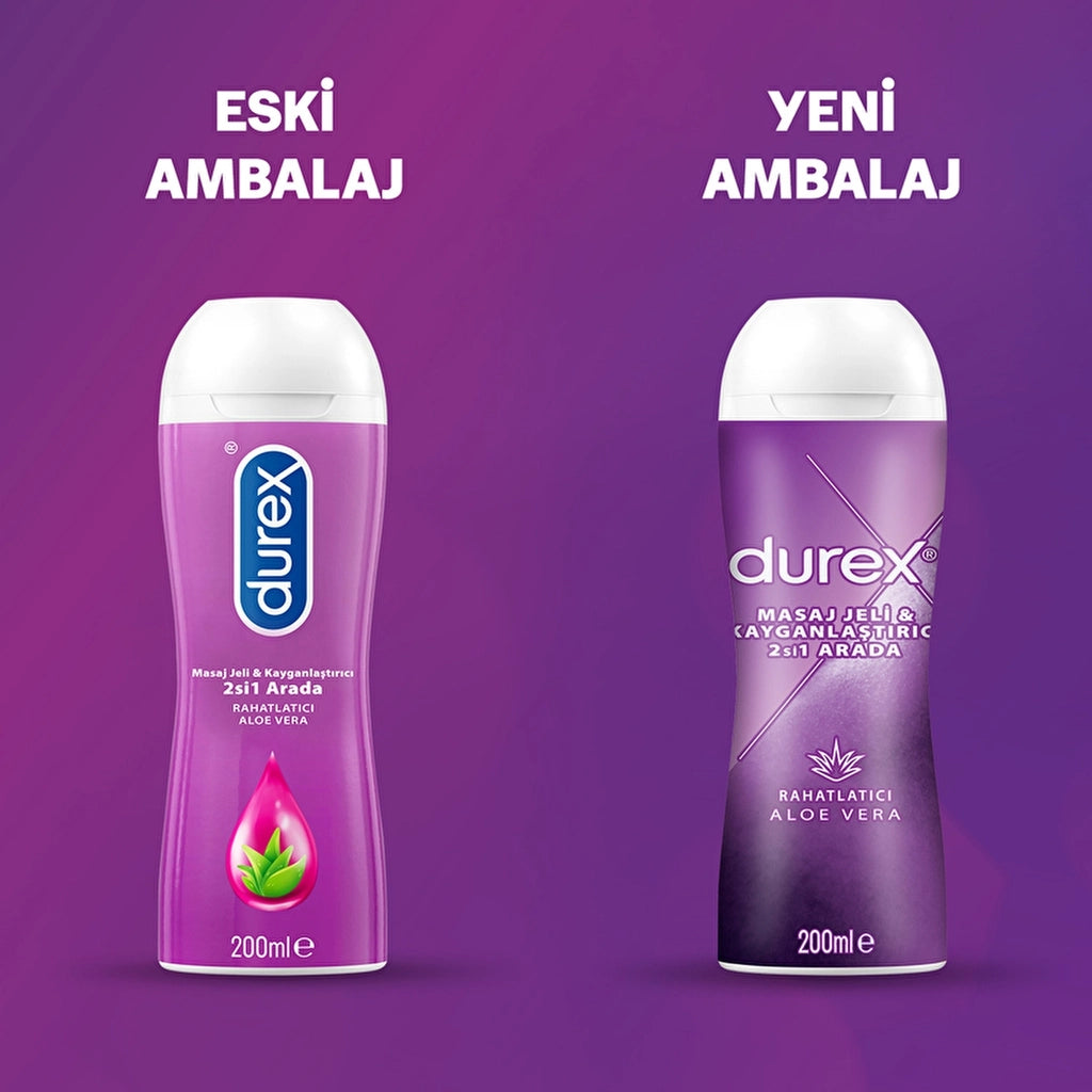 Durex 2in1 Aloe Vera Massage Gel 200 ml
