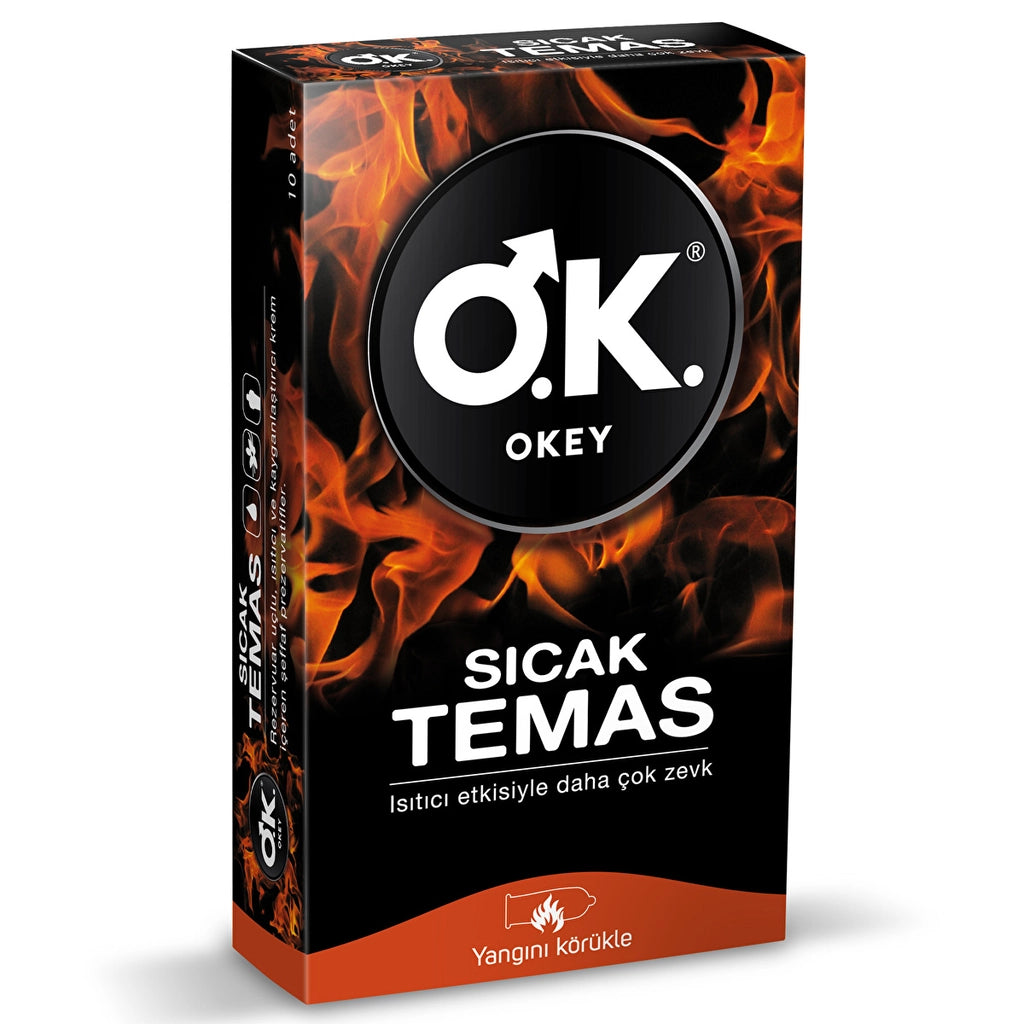 Okey Hot Contact Condom 10pcs
