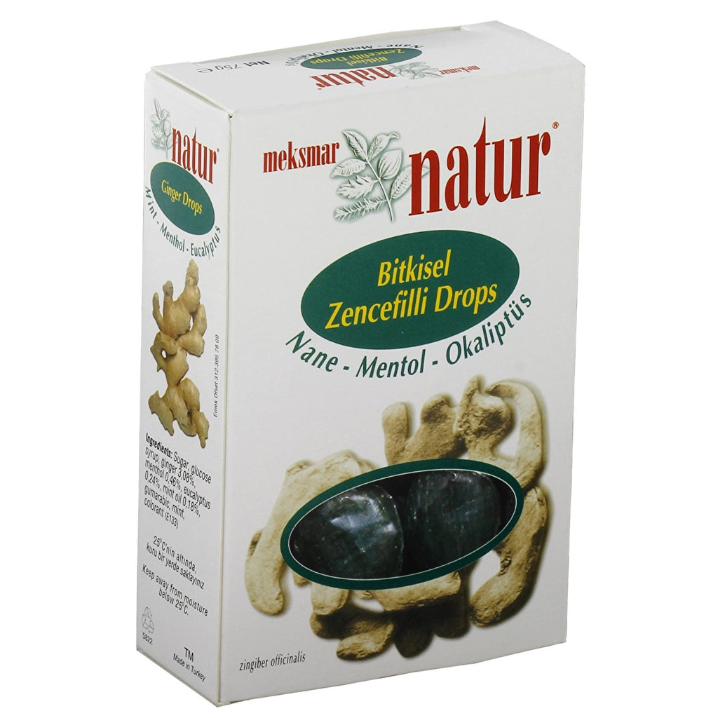 Meksmar Natur Mint Lemon Eucalyptus Flavored Lozenge 75 gr
