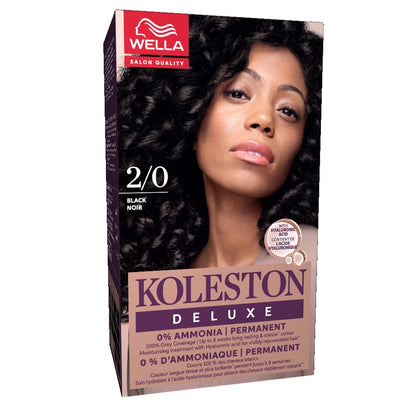 Wella Koleston Deluxe Ammonia-Free Kit Hair Dye 8/1 Light Ashy Auburn