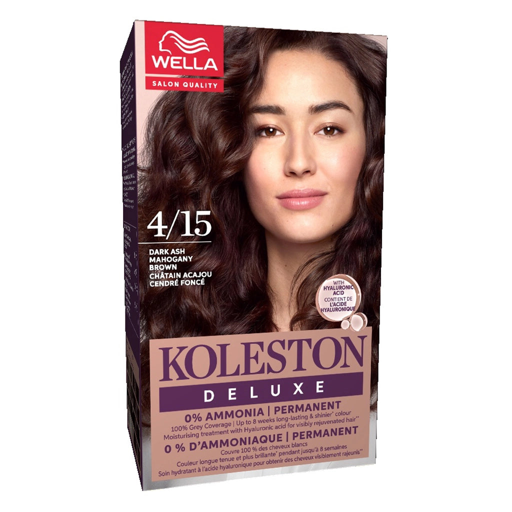 Wella Koleston Deluxe Ammonia-Free Kit Hair Dye 5/0 Light Brown