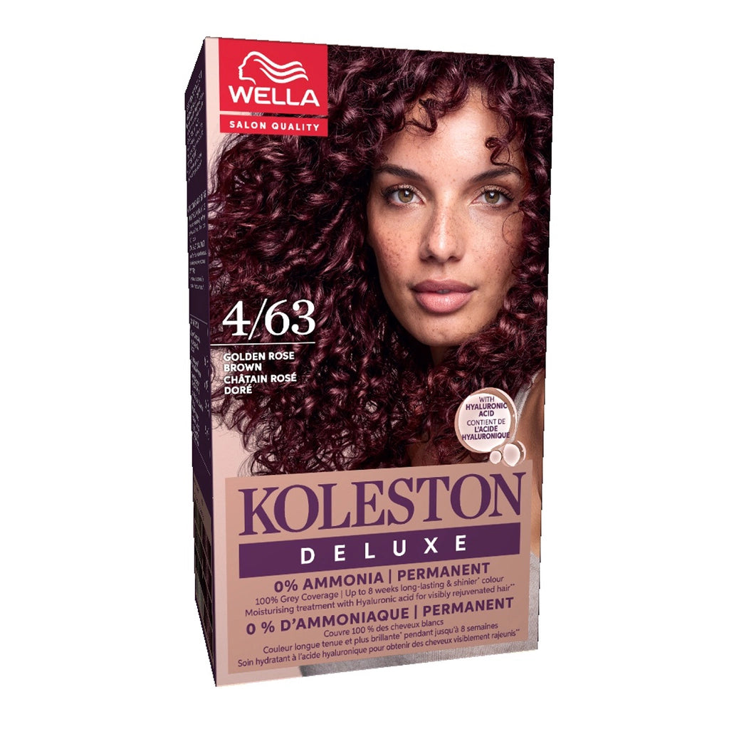 Wella Koleston Deluxe Ammonia-Free Kit Hair Dye 7/1 Ashy Auburn