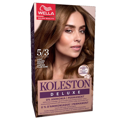 Wella Koleston Deluxe Ammonia-Free Kit Hair Dye 6/0 Dark Auburn