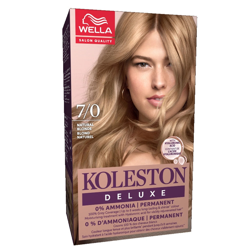 Wella Koleston Deluxe Ammonia-Free Kit Hair Dye 8/1 Light Ashy Auburn