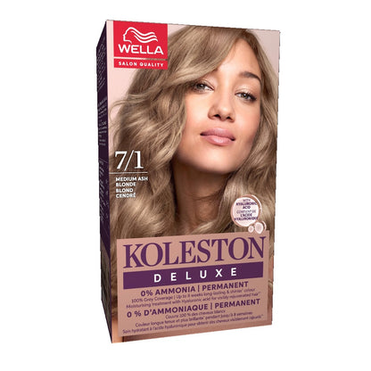 Wella Koleston Deluxe Ammonia-Free Kit Hair Dye 8/63 Light Rose Gold Blonde
