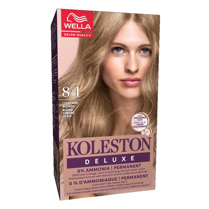 Wella Koleston Deluxe Ammonia-Free Kit Hair Dye 5/3 Light Golden Brown