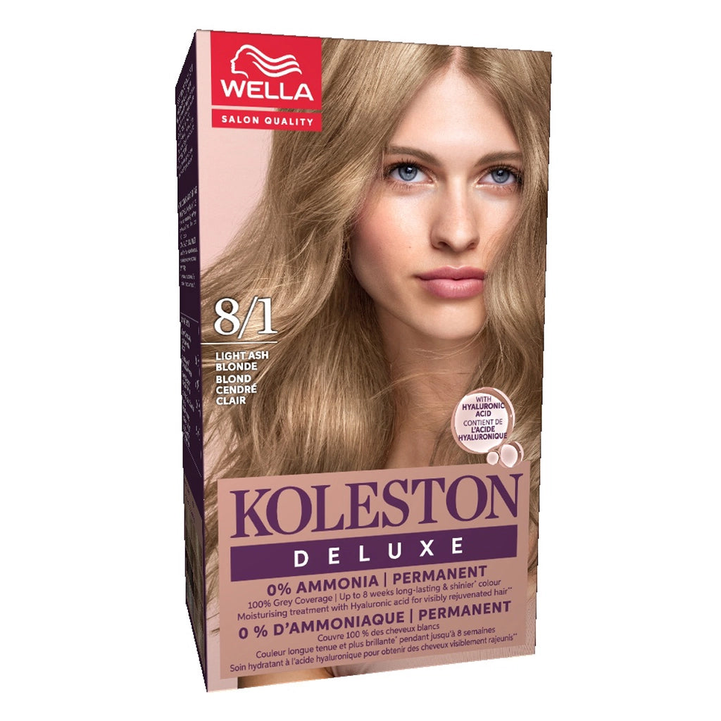 Wella Koleston Deluxe Ammonia-Free Kit Hair Dye 7/0 Auburn