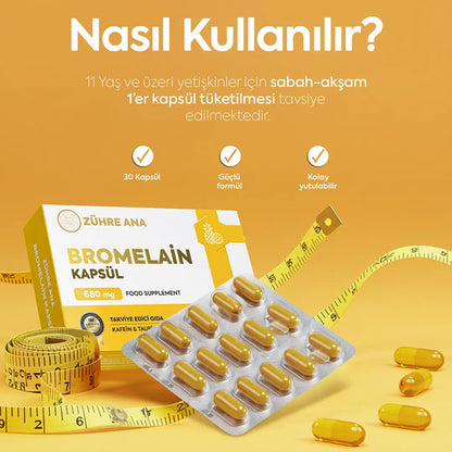 Zühre Ana Bromelain Capsule