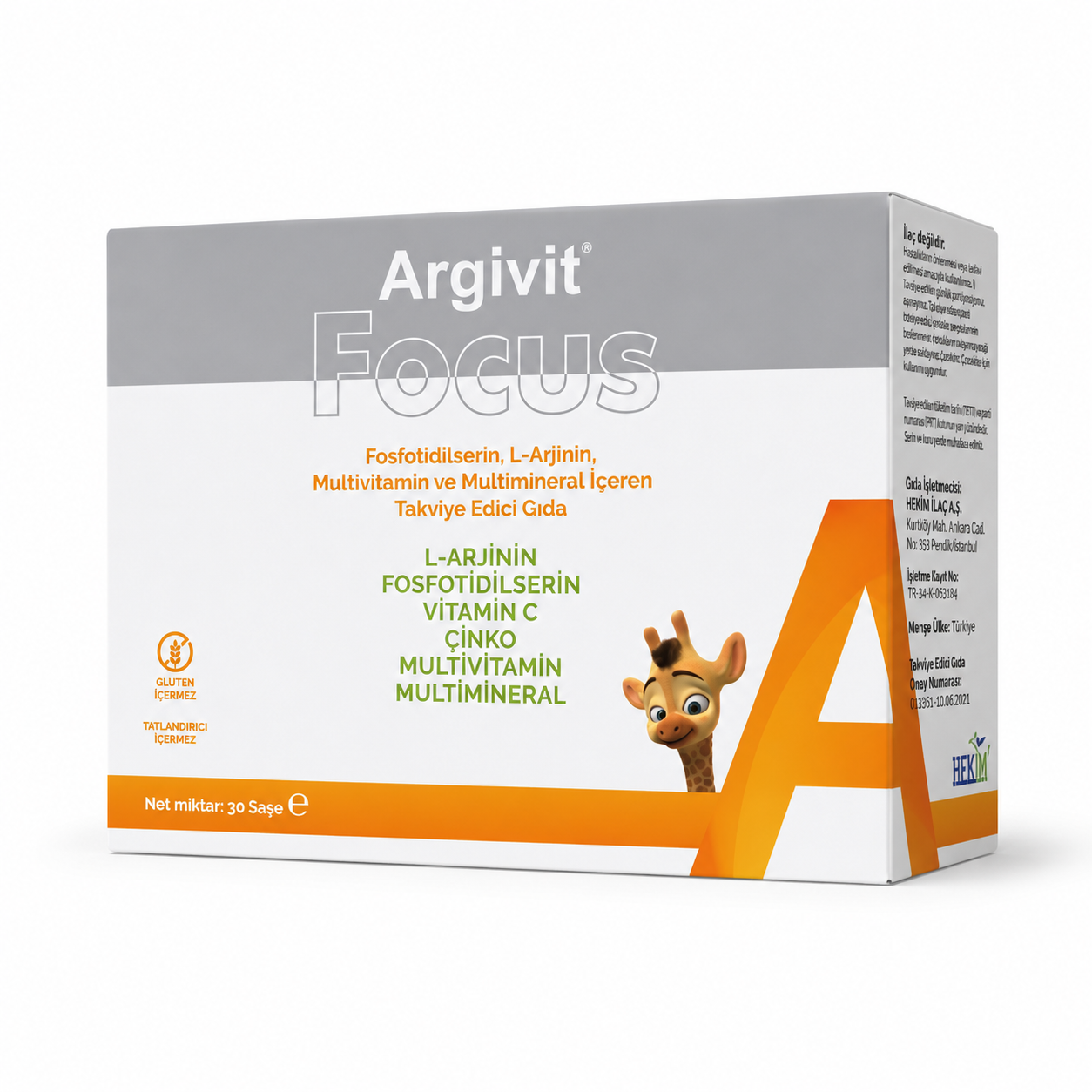 Argivit Focus Sachet – 30 Sachets