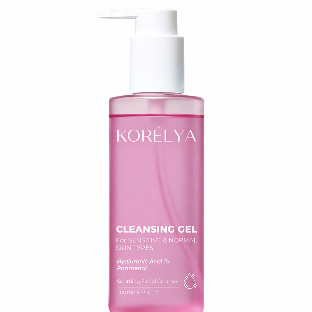 KORELYA Cleansing Gel for Sensitive &amp; Normal Skin 200 ml