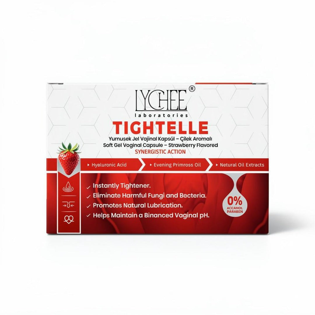 LYCHEE TIGHTELLE STRAWBERRY SOFTGEL CAPSULE