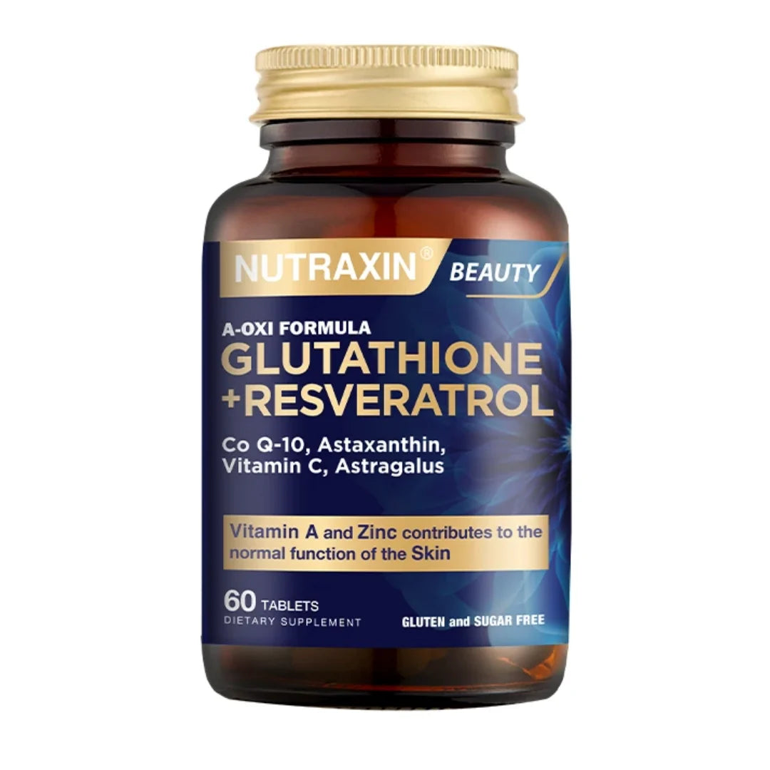 Nutraxin Glutathione+Resveratrol 60 Tablets