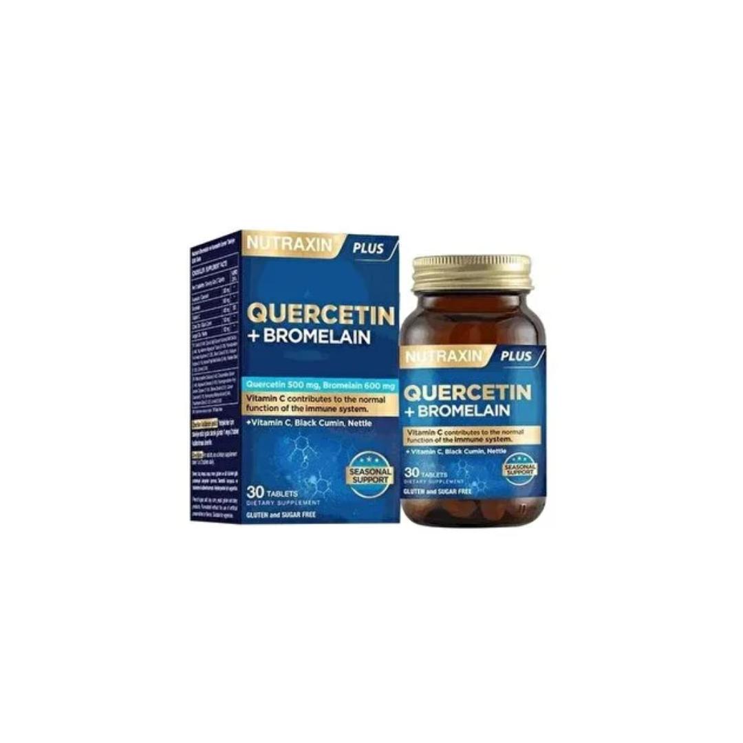 Nutraxin Quercetin+Bromelain 30 Tablets