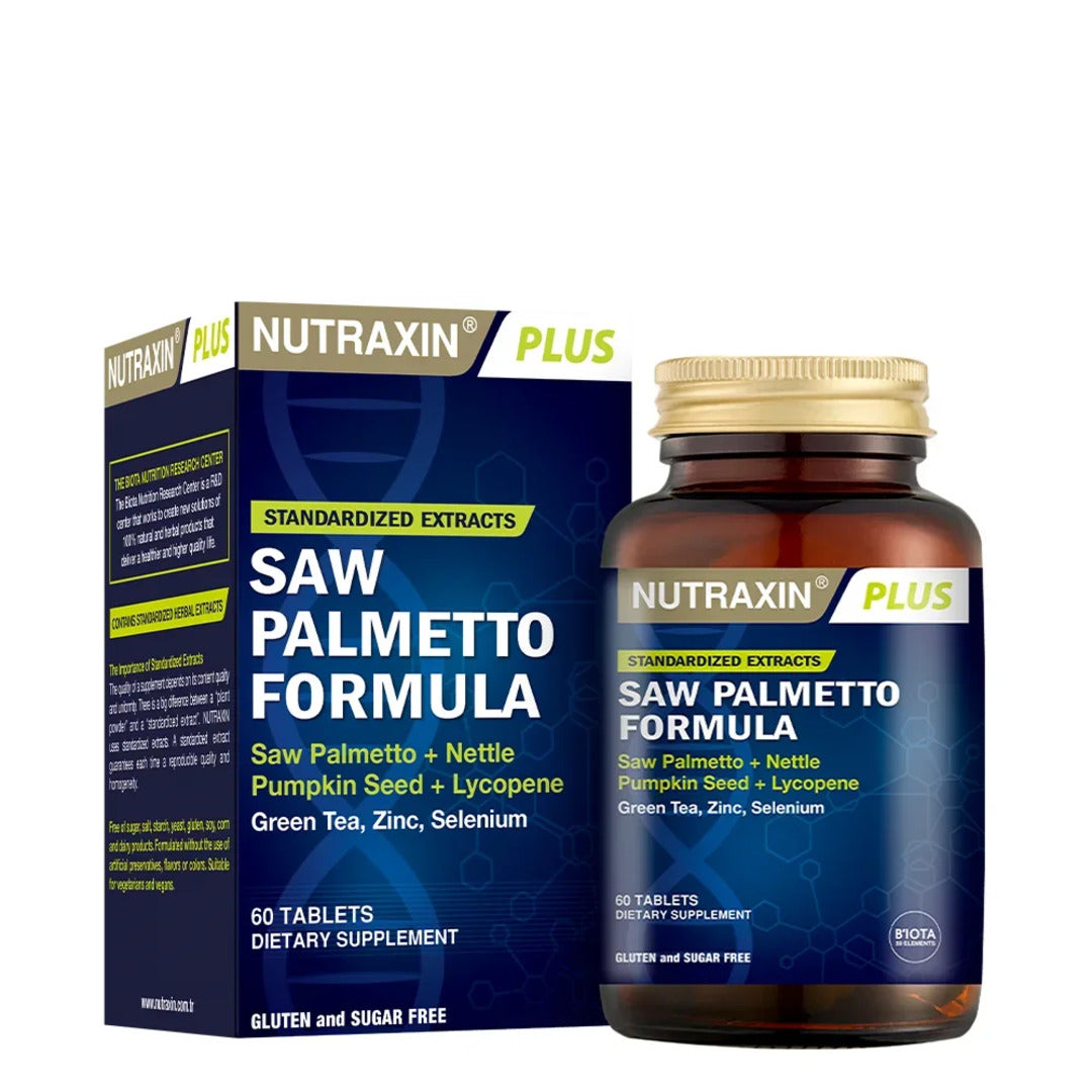 Nutraxin Saw Palmetto Formula - 60 Tablets