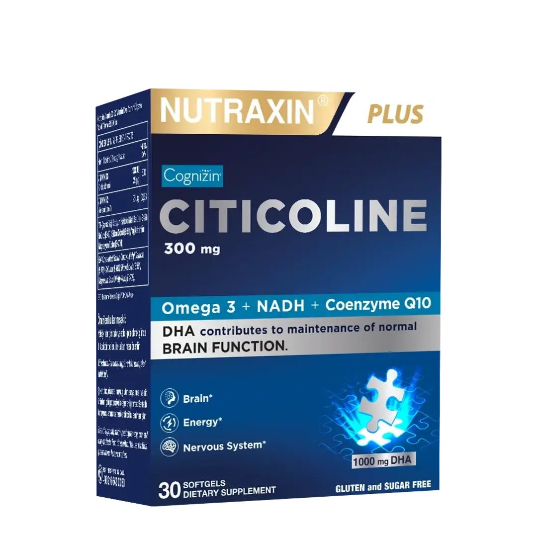 Nutraxin Citicoline – 30 Softgels
