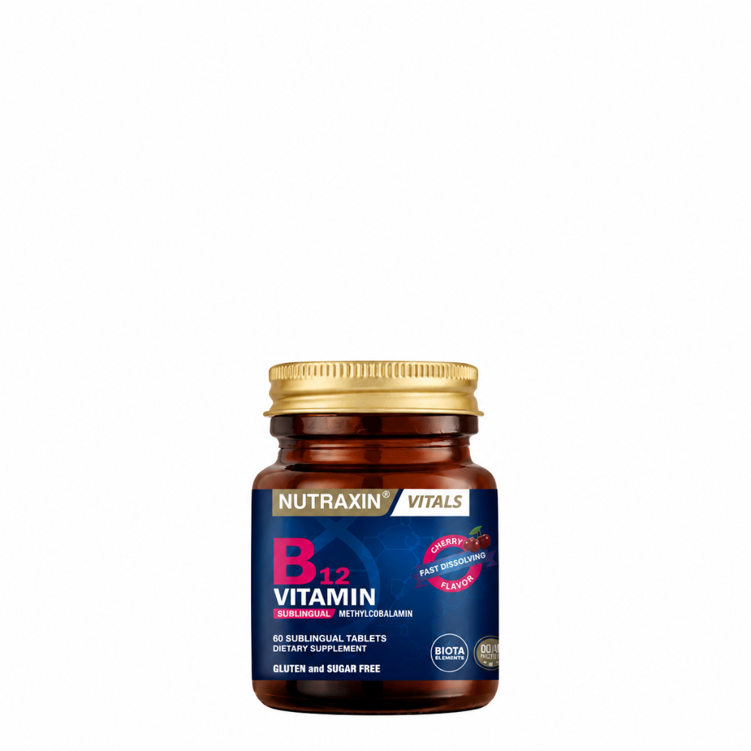 Nutraxin Vitamin B12 Sublingual Tablet - 60 Sublingual Tablets