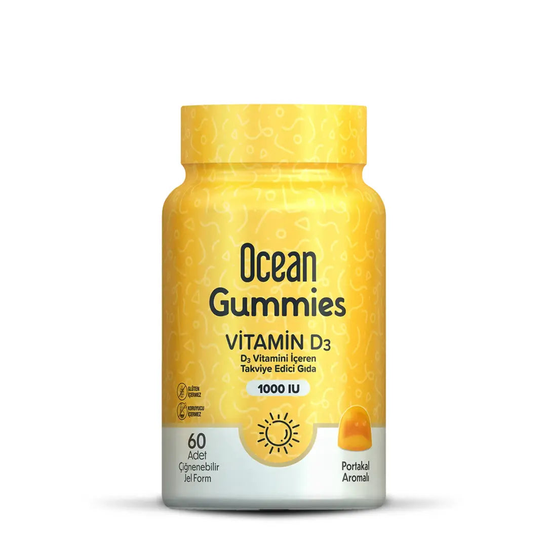 Orzax Ocean Gummies Vitamin D3 60 Gummies