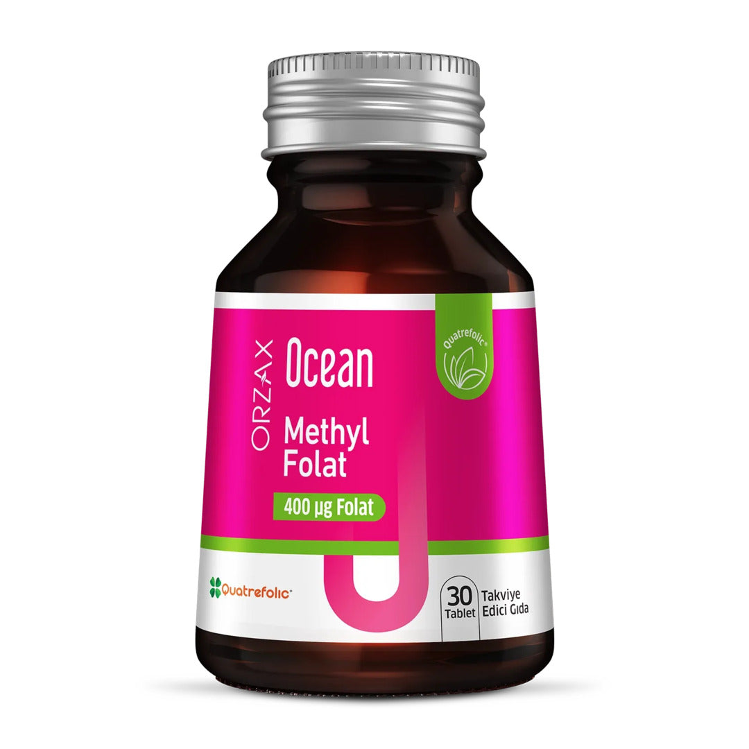 Orzax Ocean Methyl Folate 30 Tablets