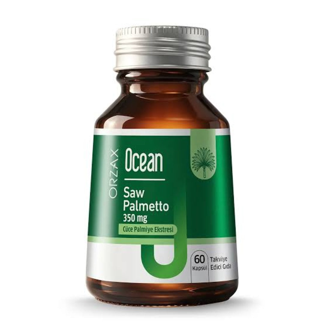 Orzax Ocean Saw Palmetto 350 mg 60 Capsules