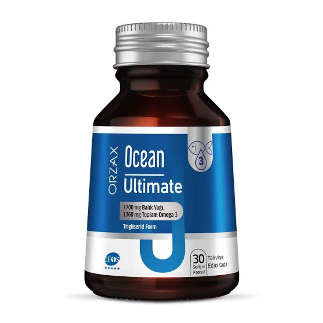 Orzax Ocean Ultimate Omega 3 1700 mg 30 Capsules