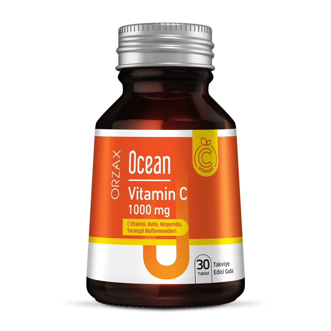 Orzax Ocean Vitamin C 1000 mg 30 Tablets
