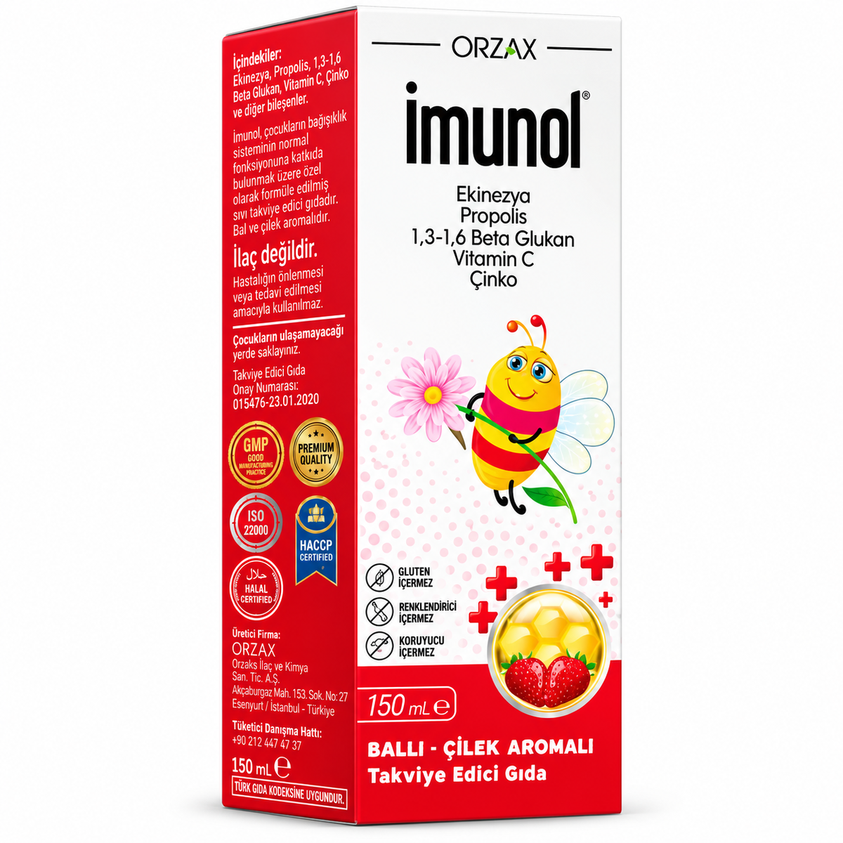 Orzax Imunol Syrup 150 ml