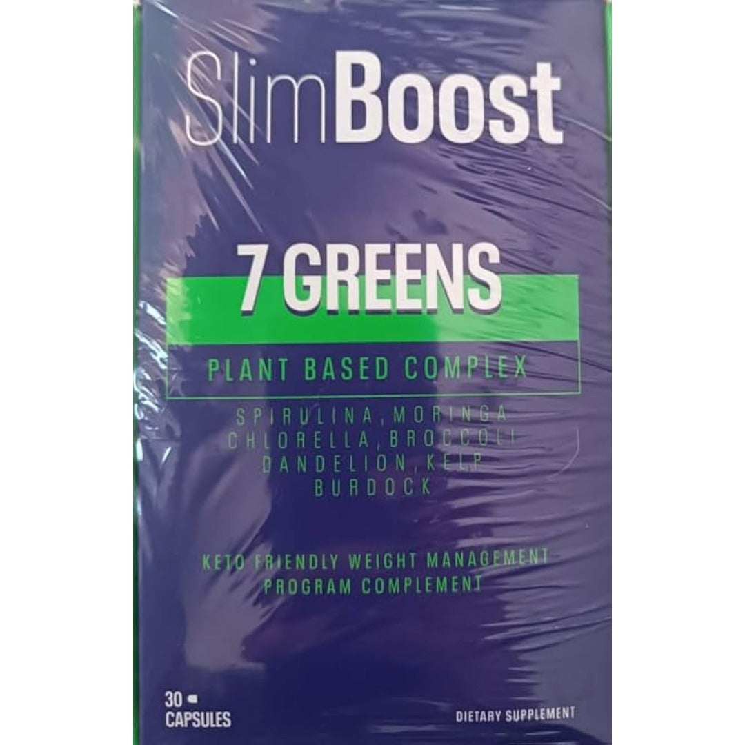 Slim Boost Aktarzane 7 Greens Keto Burn 30 Capsules