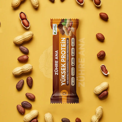 Zühre Ana High Protein Peanut and Cocoa Fruit Bar